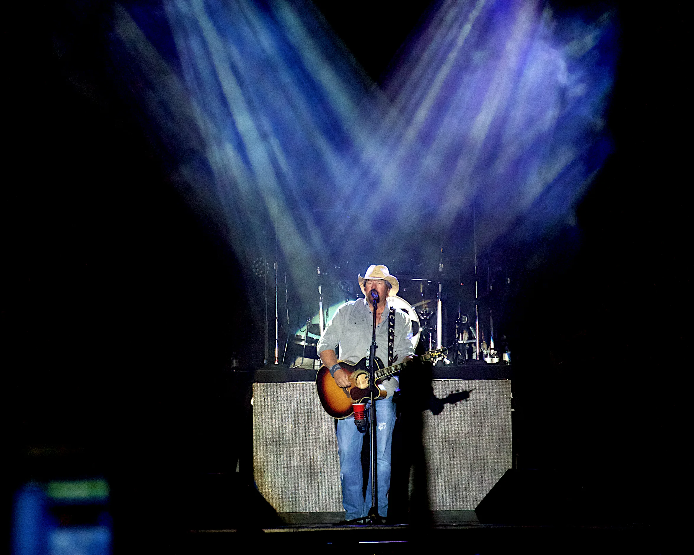 Toby Keith performing live in Southern California