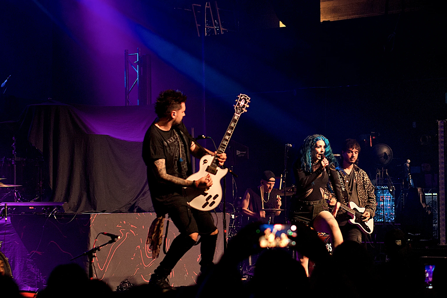 Black Veil Brides 2026 North American tour kickoff at the Riverside Municipal Auditorium with From Ashes to New, TX2, and As December Falls.