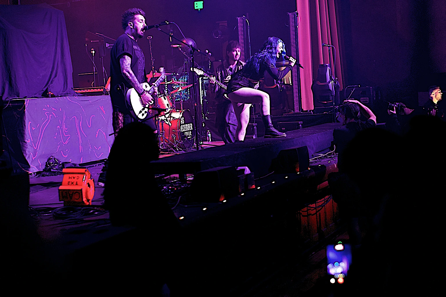 Black Veil Brides 2026 North American tour kickoff at the Riverside Municipal Auditorium with From Ashes to New, TX2, and As December Falls.