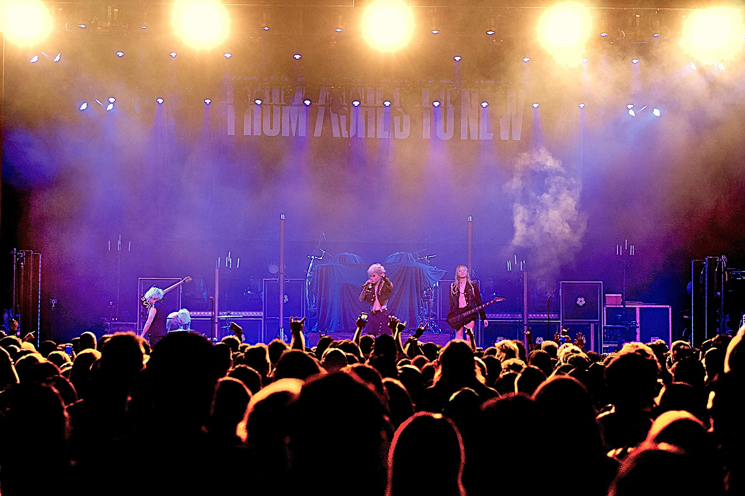 Black Veil Brides 2026 North American tour kickoff at the Riverside Municipal Auditorium with From Ashes to New, TX2, and As December Falls.