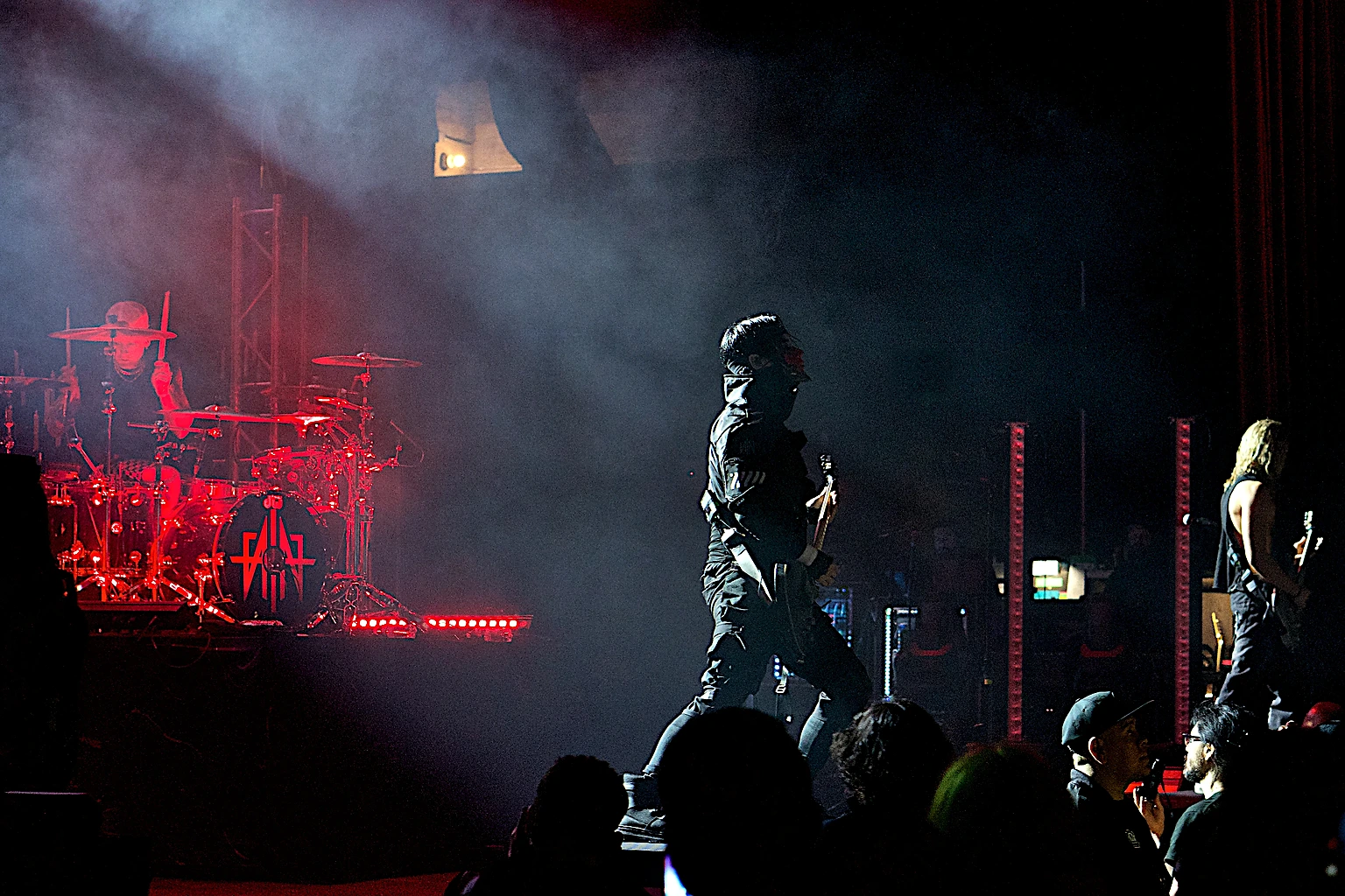 Black Veil Brides 2026 North American tour kickoff at the Riverside Municipal Auditorium with From Ashes to New, TX2, and As December Falls.