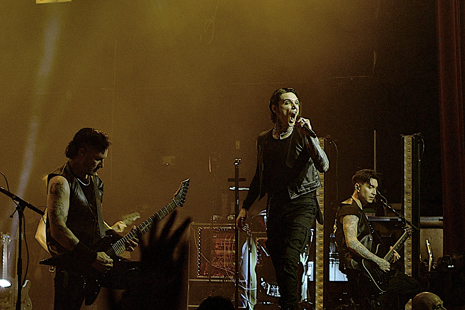 Black Veil Brides 2026 North American tour kickoff at the Riverside Municipal Auditorium with From Ashes to New, TX2, and As December Falls.