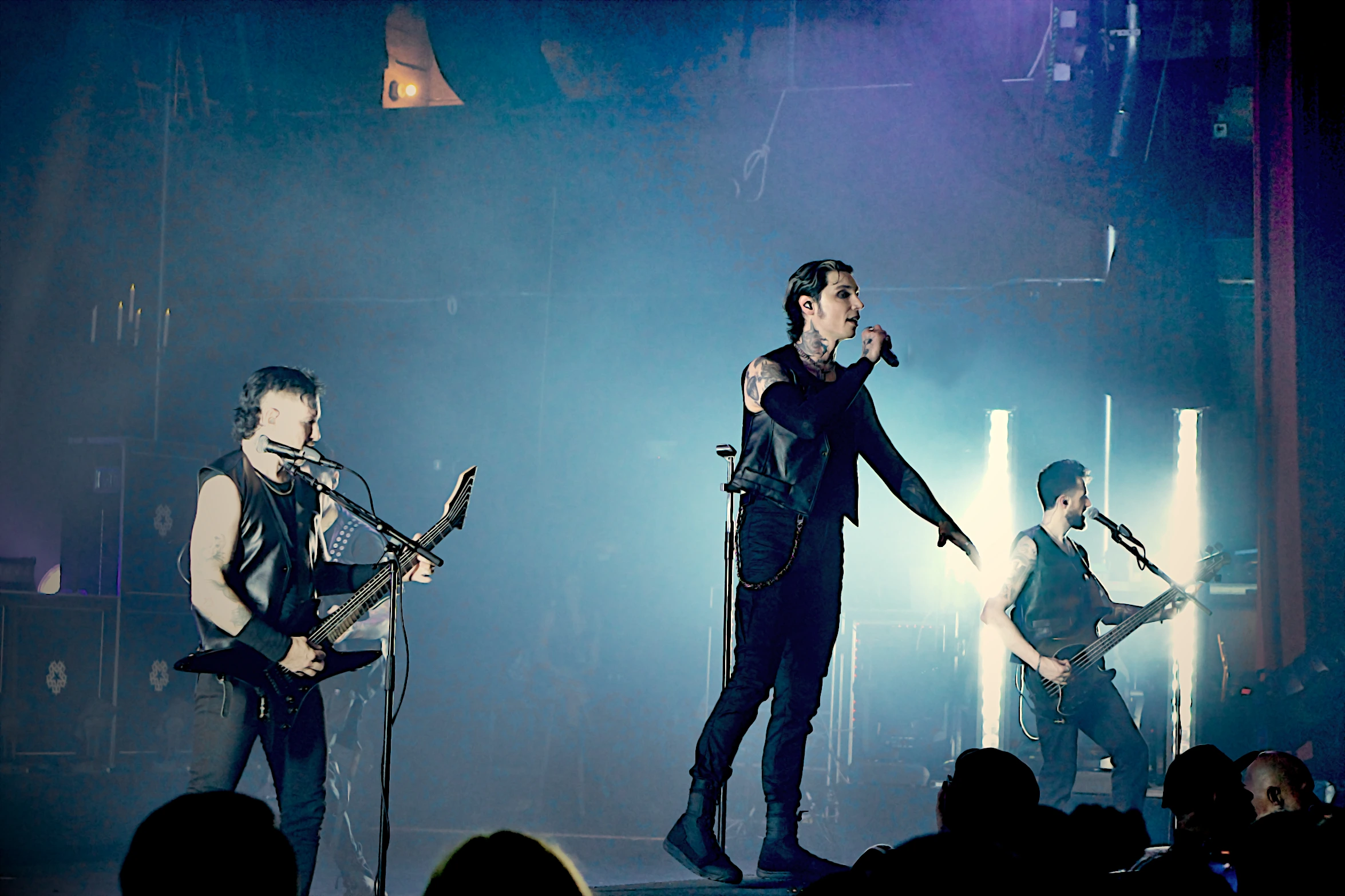 Black Veil Brides 2026 North American tour kickoff at the Riverside Municipal Auditorium with From Ashes to New, TX2, and As December Falls.