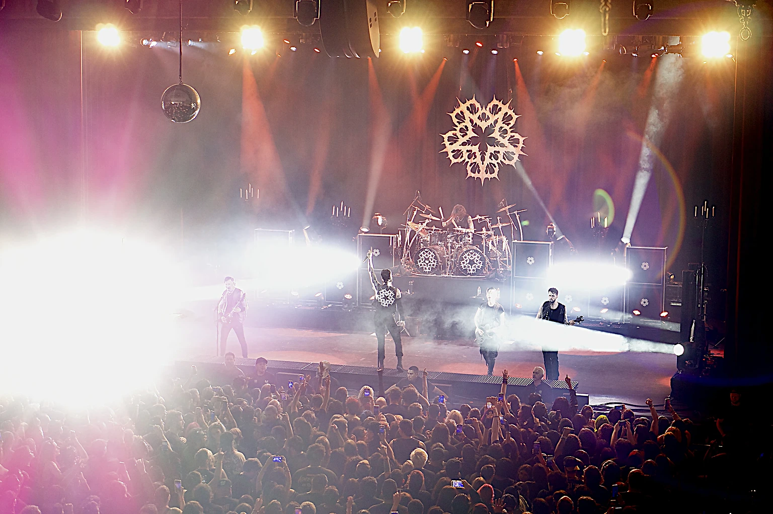 Black Veil Brides 2026 North American tour kickoff at the Riverside Municipal Auditorium with From Ashes to New, TX2, and As December Falls.